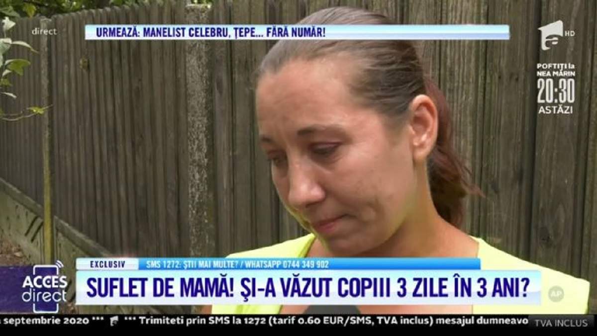 Mama copiilor crescuți de bunică, dezvăluiri șocante! Motivul pentru care i-a abandonat: „Sunt plecată de acasă de 4 ani” / VIDEO