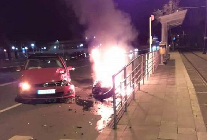 Accident grav în București!  Un motociclist de 27 de ani a murit, după ce a fost spulberat de o șoferiță!