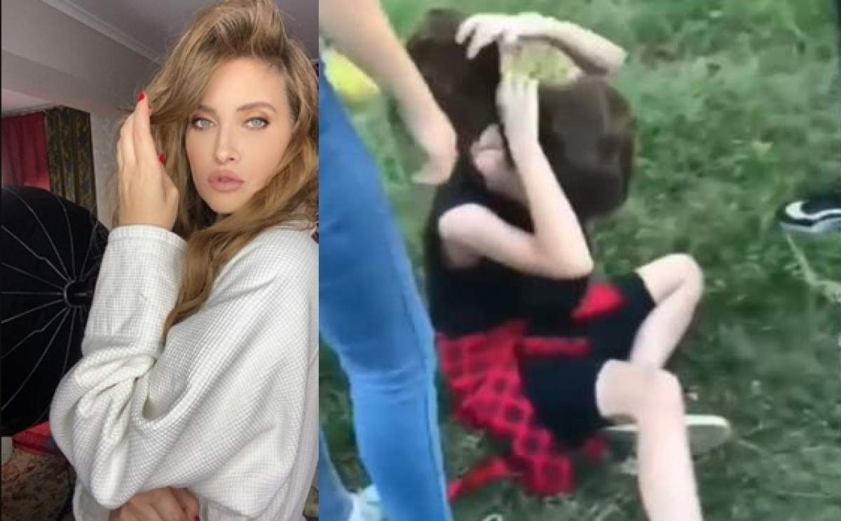 colaj-cu-femeie-blonda-cu-bluza-alba-si-fata-trasa-de-par