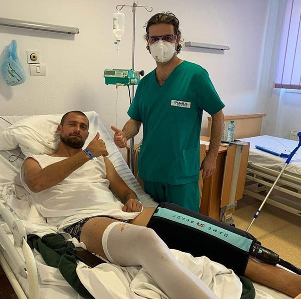 Gabriel Tamaș, pe mâna medicilor! Fotbalistul a fost operat!
