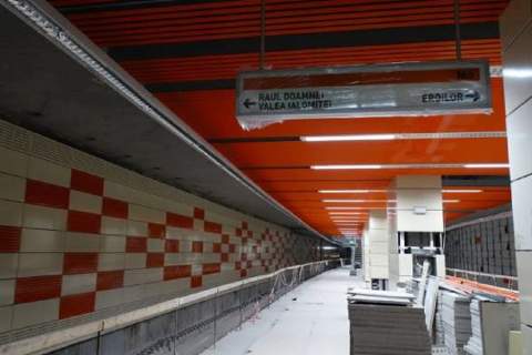 Harta Magistralei 5 Amplasarea Stațiilor De Metrou Din Drumul Taberei