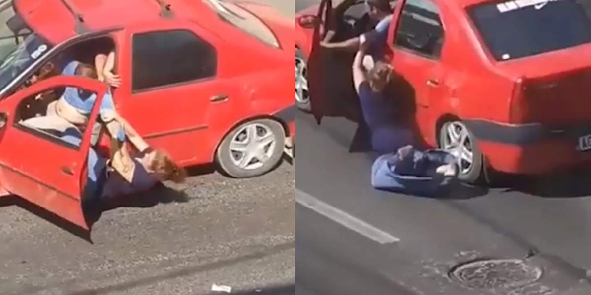 "Se fură!" O femeie disperată este luată târâș de hoți. Vecinii au filmat momentul incredibil / VIDEO