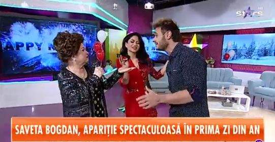 Saveta Bogdan, destăinuiri incitante despre viața amoroasă la Antena Stars: „Mi-am petrecut Revelionul cu iubitul meu”