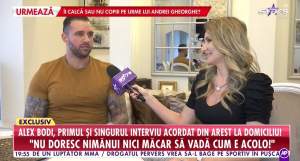 Câte kilograme a slăbit Alex Bodi în închisoare! Mărturisire șocantă la Antena Stars! / VIDEO