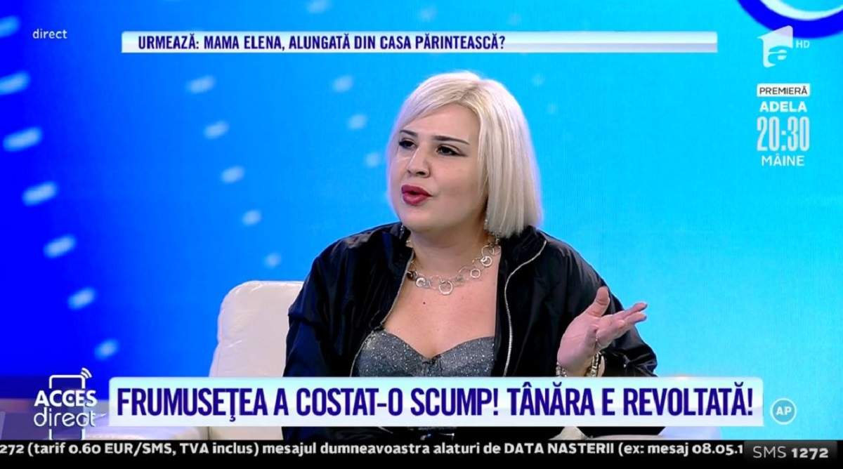 Acces Direct. Tânără desfigurată din cauza operațiilor estetice? Raluca ar fi rămas cu sechele în urma lor: „Doctorul m-a dat afară!” / VIDEO