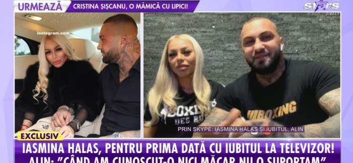 iasmina halas s-a afișat cu iubitul la showbiz report