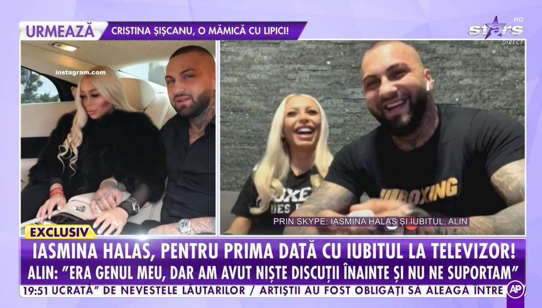 iasmina halas si iubitul la antena stars