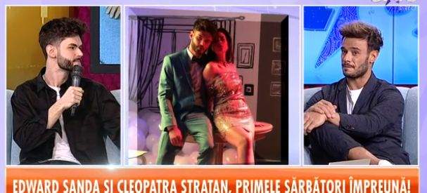 Colaj foto cu Edward Sanda, Cleopatra Stratan și Dima Trofim