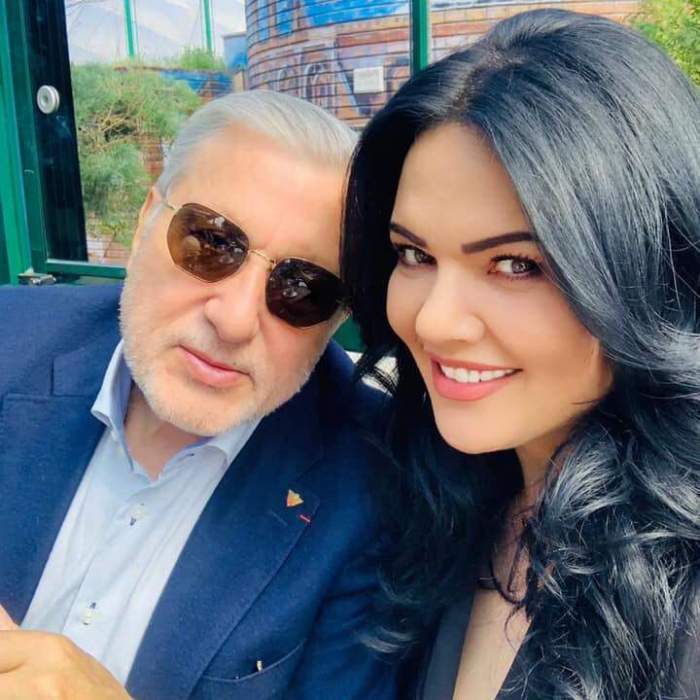 Ioana și Ilie Năstase, selfie, afară, zâmbitori și eleganți