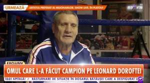 Cu lacrimi în ochi, Titi Prosop, vorbește, la Antena Stars, despre Leonard Doroftei. Amintiri de colecție din tinerețea antrenorului