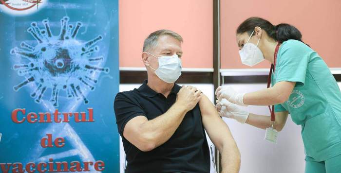 klaus iohannis vaccin