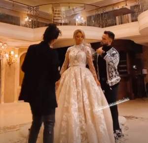 Bianca Drăgușanu se pregătește deja de nunta cu Gabi Bădălau! Vedeta probează rochii de mireasă! / FOTO