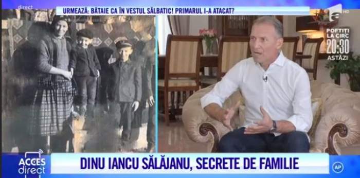 Acces Direct. Dinu Iancu Sălăjanu dezvăluie secretele copilăriei și familiei din care provine: ”Am stat într-o casă mică” / VIDEO