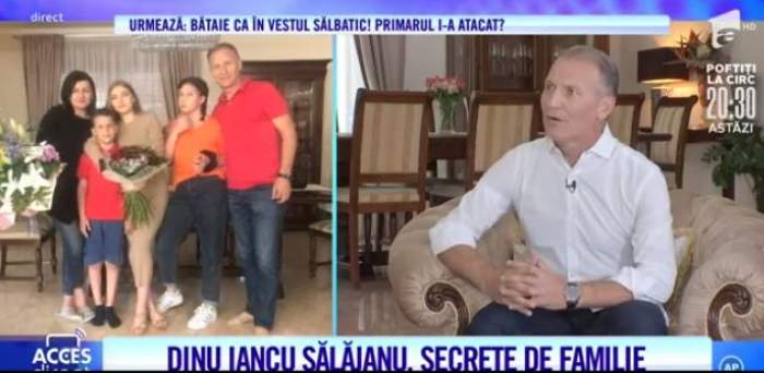 Colaj cu Dinu Iancu Sălăjanu și familia sa
