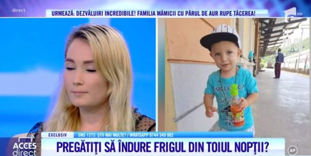 Colaj foto cu Andreea, mama părăsită, și fiul ei de doar trei ani