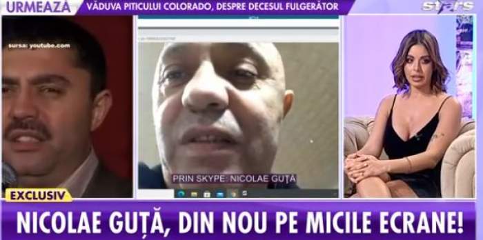 Colaj foto cu Nicolae Guță la Showbiz Report