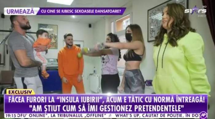 Familia Zănoagă face sport de la mic la mare