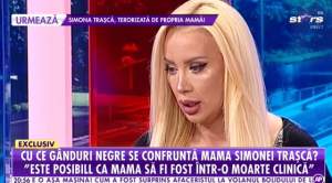 Simona Trașcă, depre problemele psihice ale mamei ei! Femeia are gânduri negre: „A suferit foarte mult în viață” / VIDEO