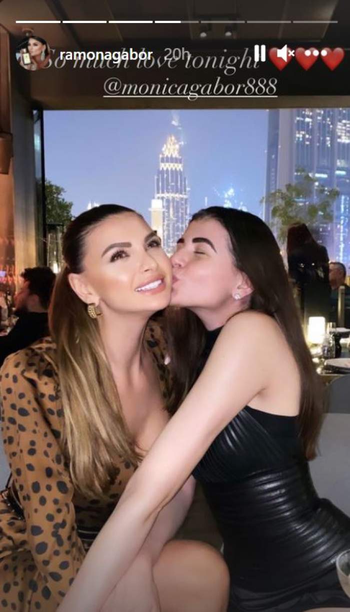 Monica și Ramona Gabor, revedere emoționantă în Dubai! Cum au petrecut surorile în „Capitala luxului” / FOTO