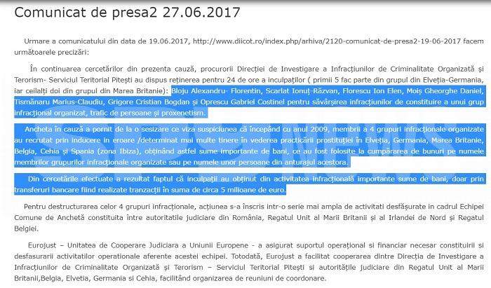 Mărturia incredibilă a campionului național acuzat că a făcut milioane de euro din proxenetism / „Nu am colaborat niciodată cu procurorii”