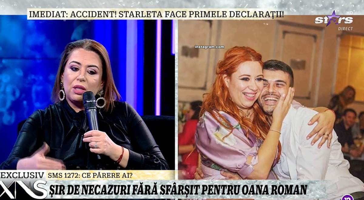 oana roman pe canapea la antena stars