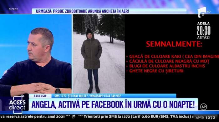Acces Direct. Angela Balint, femeia din Hunedoara, semne către soț, după dispariție? Ce s-a descoperit pe camerele de supraveghere! / VIDEO