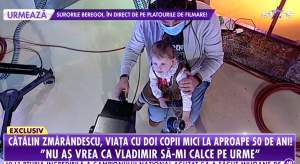 Cătălin Zmărăndescu, cu familia la TV! Cât de mult își răsfață copiii marele luptător! ”Avem limite”