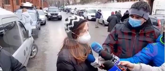 Fiica unei pacinte de la ”Matei Balș” oferă interviu presei