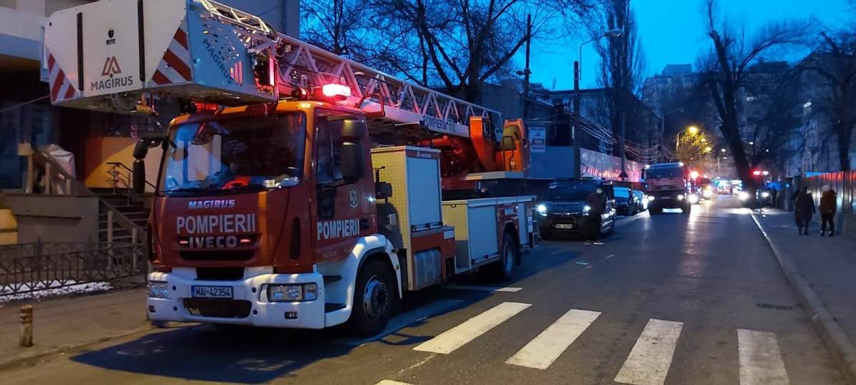 Incendiul de la Matei Balș. Ce se știe despre corpul de clădire care a ars