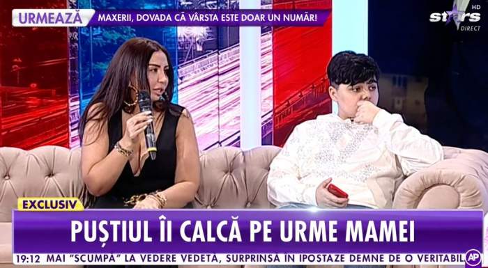 Narcisa Guță și fiul