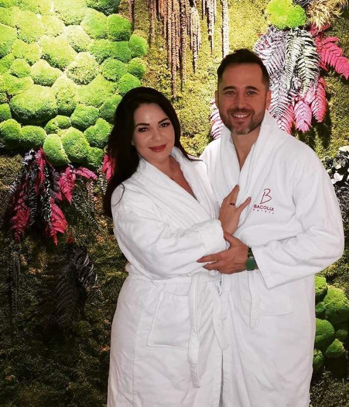 Deea și Dinu Maxer la spa