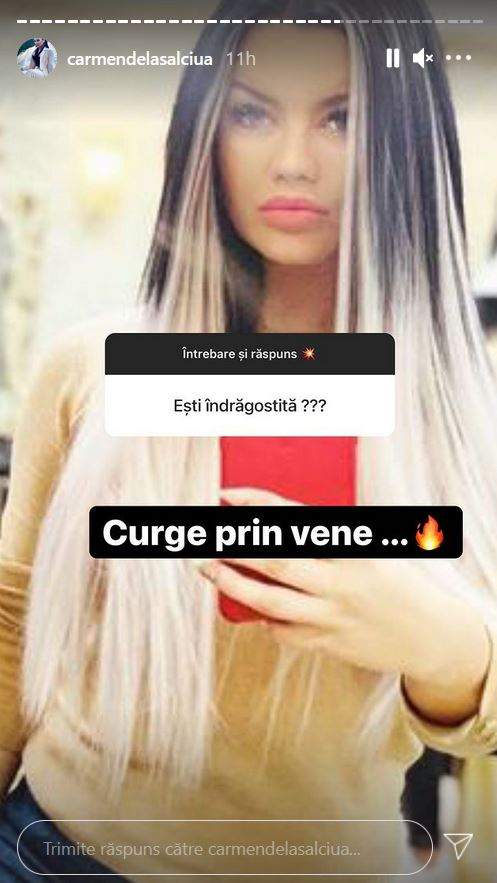 Ce le-a răspuns Carmen de la Sălciua fanilor de pe Instagram când a fost întrebată dacă e îndrăgostită