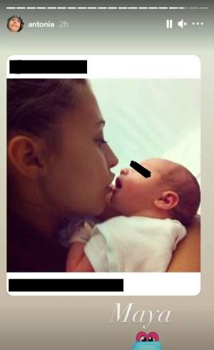 Antonia s-a afișat cu bebelușul în brațe! Ipostaza prin care iubita lui Alex Velea și-a luat prin surprindere toți fanii! / FOTO
