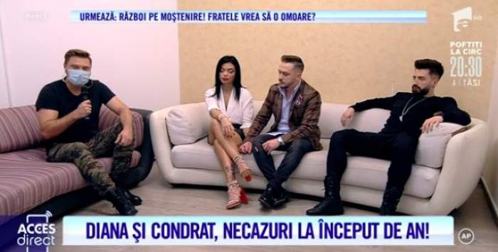 Acces Direct. Diana și Condrat, furați și șantajați la început de an. Cei doi prieteni au dat, din nou, de necaz