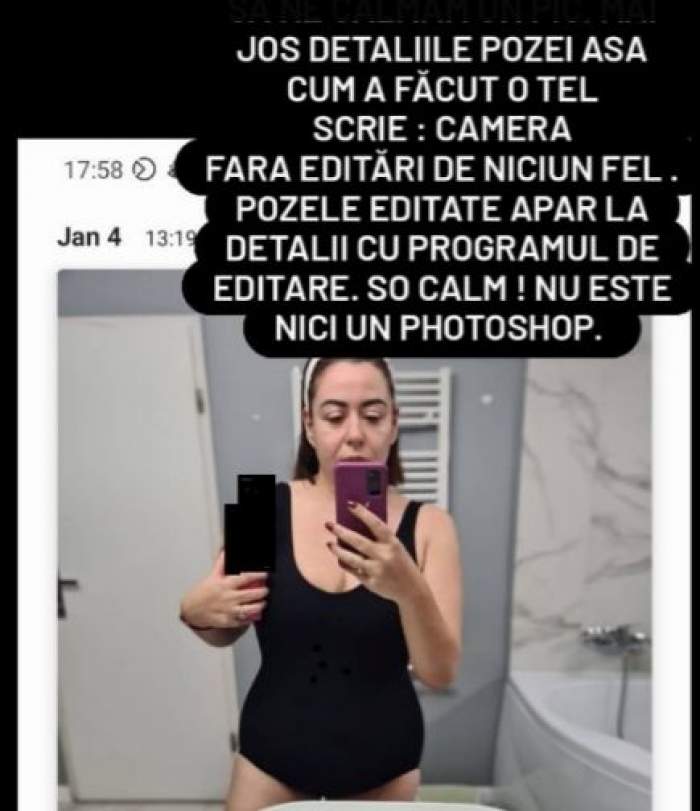 Oana Roman, reacție dură după ce a apărut în body în mediul online, fiind atacată de internauți: ”Să ne calmăm” / FOTO