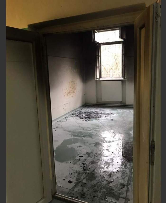 Incendiu la un spital de psihiatrie din Timiș! Flăcările au izbucnit de la o țigară
