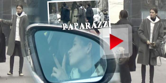 Se vede că e fata lu' mama! Rebecca Prodan este ținută în puf de iubitul ei, care îi conduce până și mașina. Imagini cu fiica cea mică a sexy impresarei / PAPARAZZI