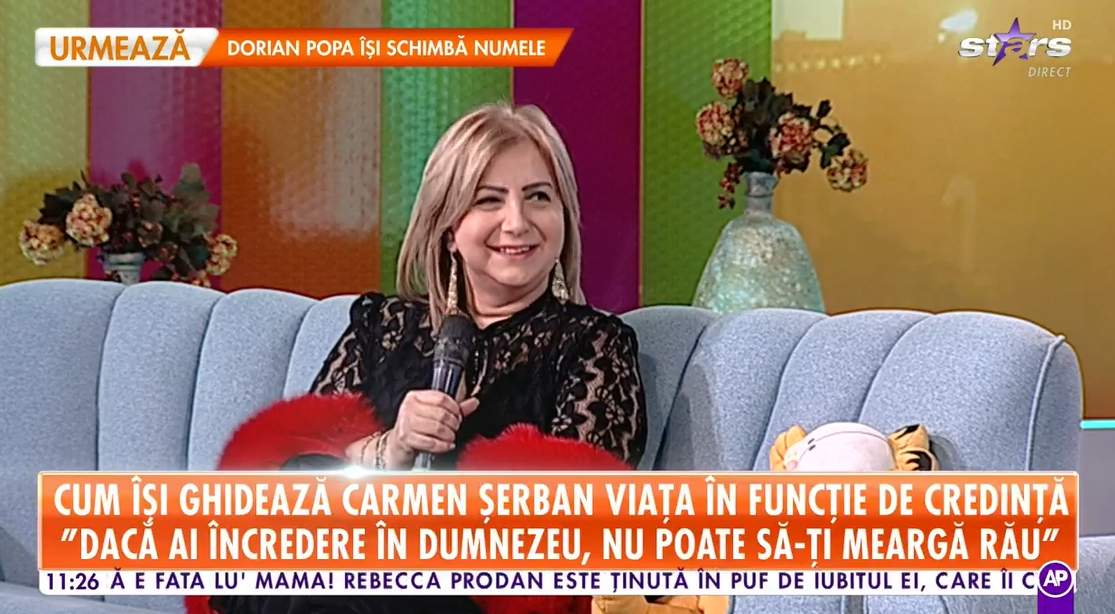 carmen serban la antena stars