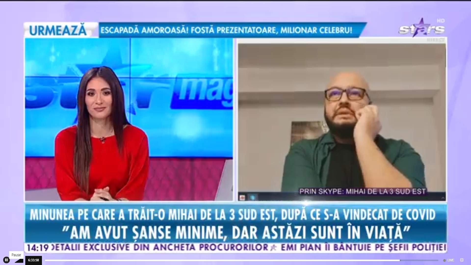 Cum a reușit Mihai de la 3 Sud Est să învingă coronavirusul. Cântărețul a declarat, în exclusivitate la Antena Stars, că simte foarte bine. „Am avut 5% șanse”