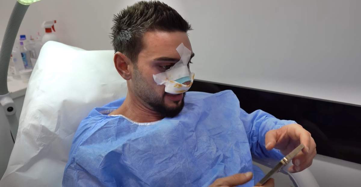 dorian popa nas operat, la spital