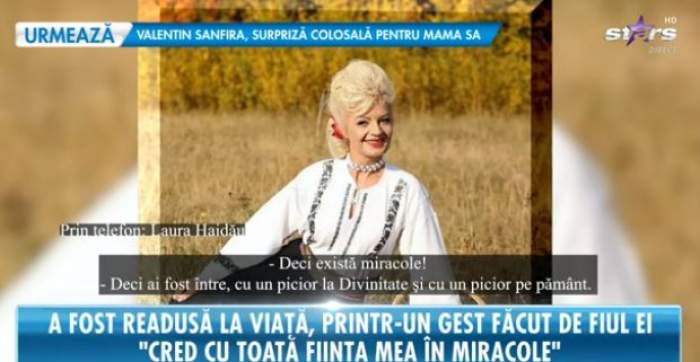 Colaj foto cu Laura Hăidău în costum național