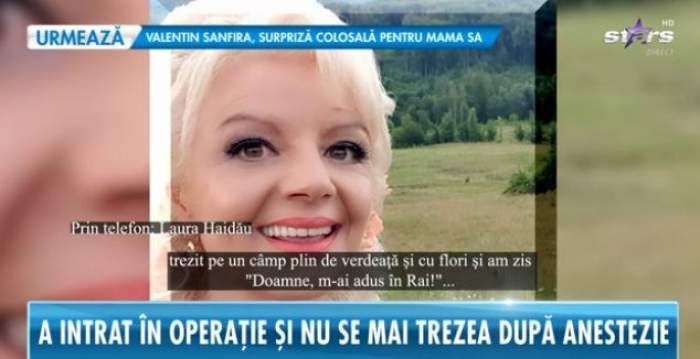 Laura Haidău, readusă la viață printr-un gest făcut de copilul ei: ”Există miracole”