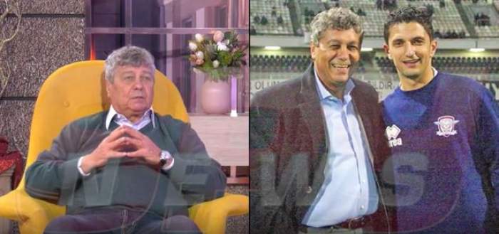 Mircea Lucescu în platou la Antena Stars.