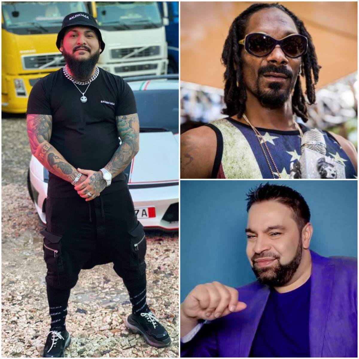 Colaj cu Dani Mocanu, Snoop Dogg și Florin Salam.