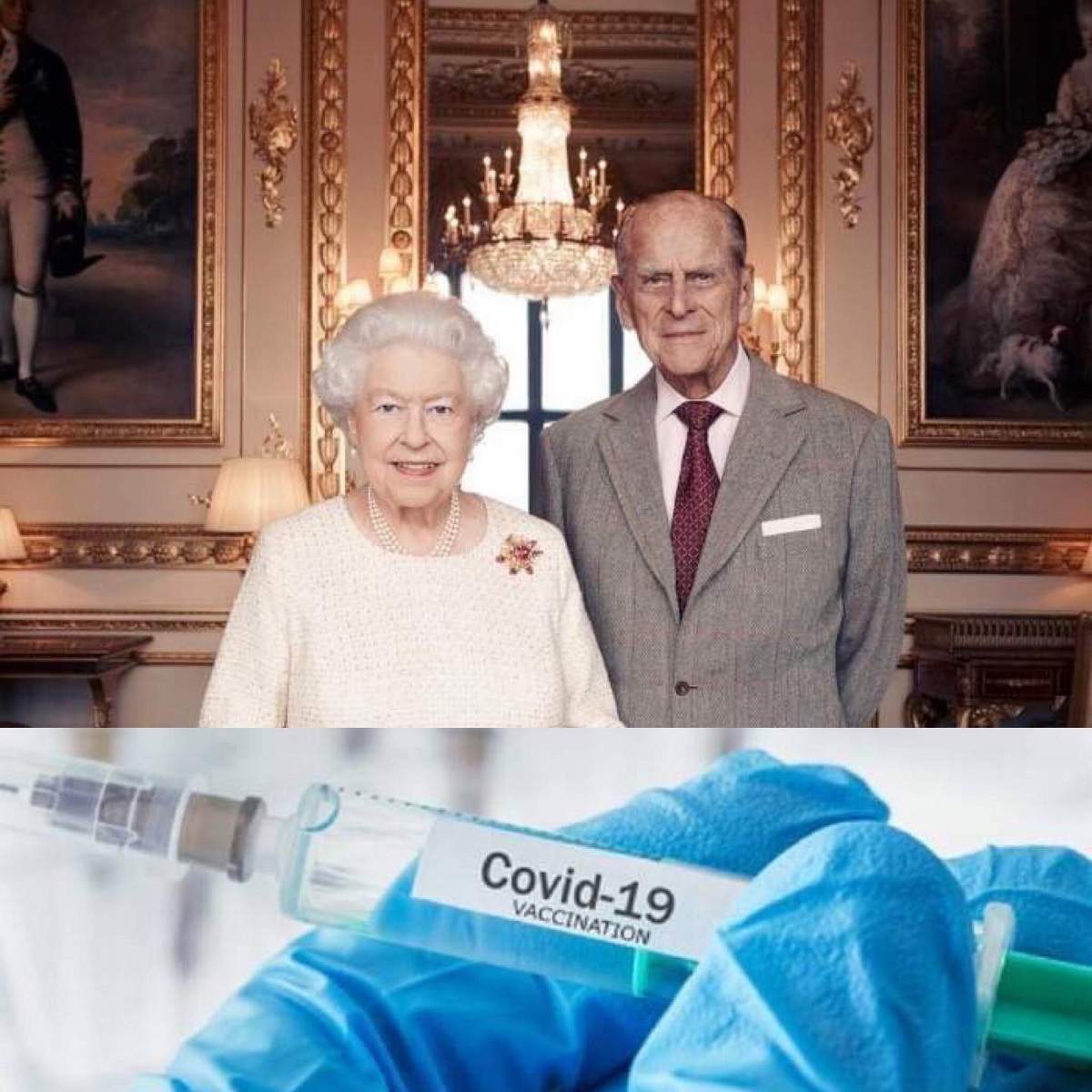 Regina Elisabeta și prințul consort Philip au primit vaccinul anti-covid