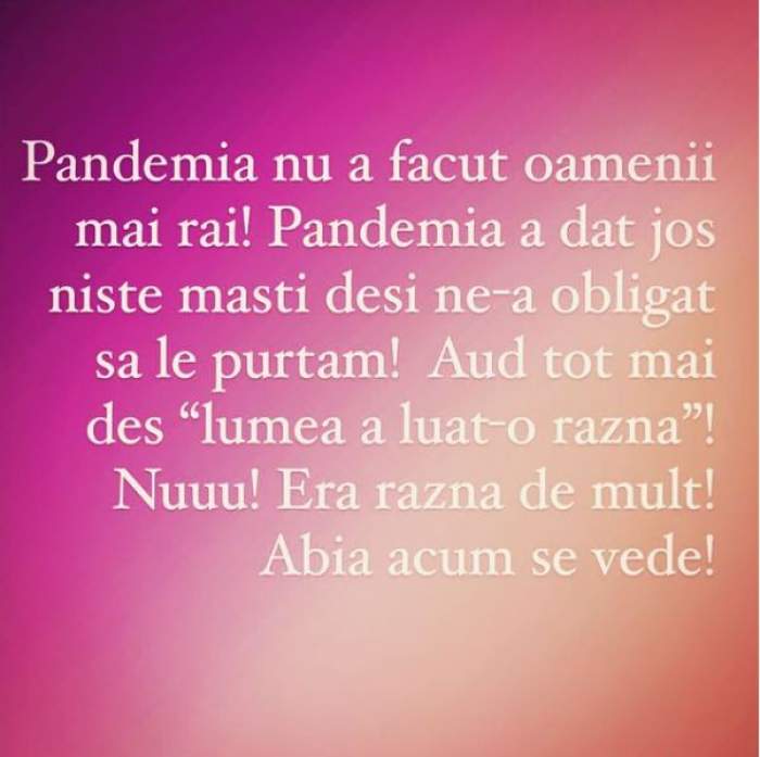 Adda, mesaj dur privind pandemia. Artista a dat cărțile pe față: „Ne-a obligat” / FOTO