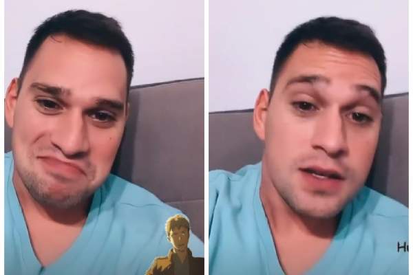 Vlad Gherman, răspuns ironic după ce a fost întrebat cum se înțelege cu iubitul Cristinei Ciobănașu: „Ieri am ieșit la o bere” / VIDEO