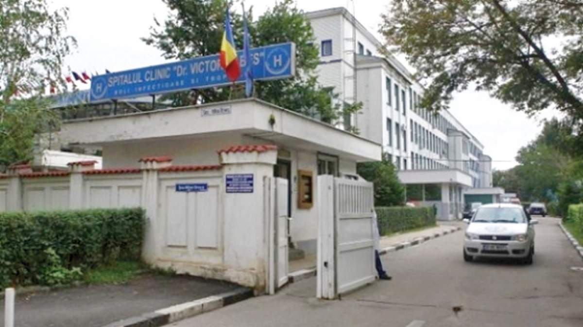 O persoană infectată cu COVID-19 a murit în curtea Spitalului „Victor Babeş”