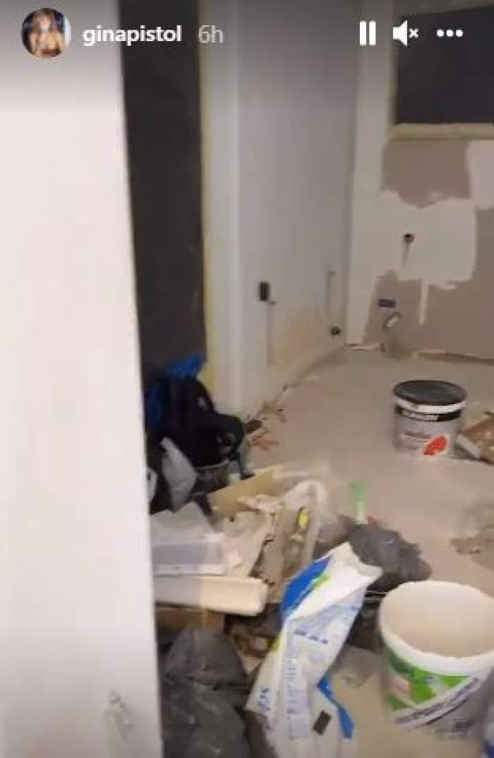 Gina Pistol își renovează casa! Vedeta le-a arătat internauților imagini din locuința care va fi gata curând / FOTO