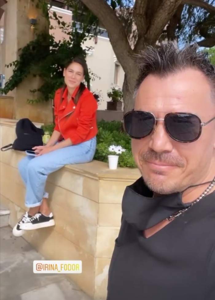 Răzvan Fodor, selfie alături de soție